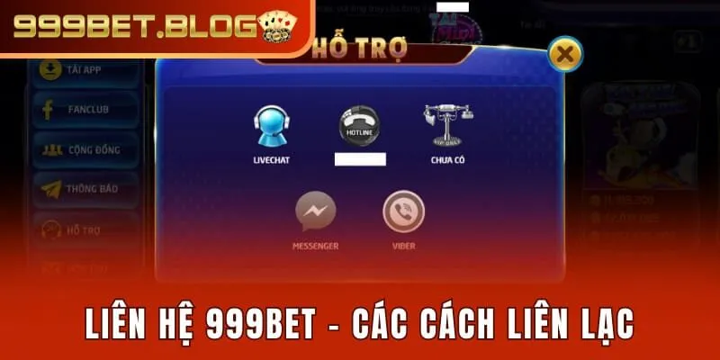 liên hệ 999bet