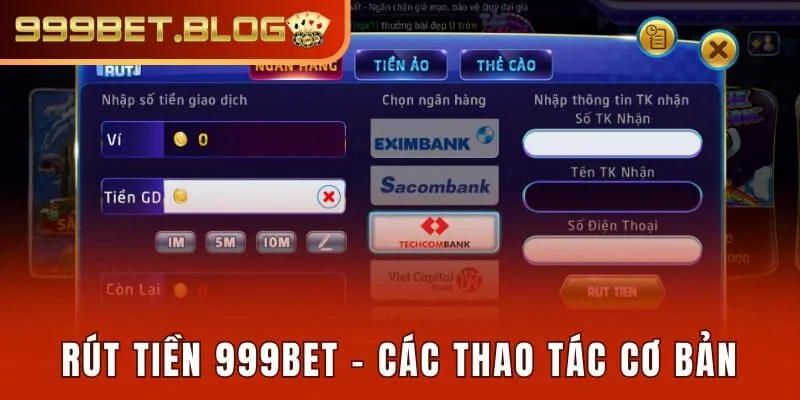 rút tiền 999bet